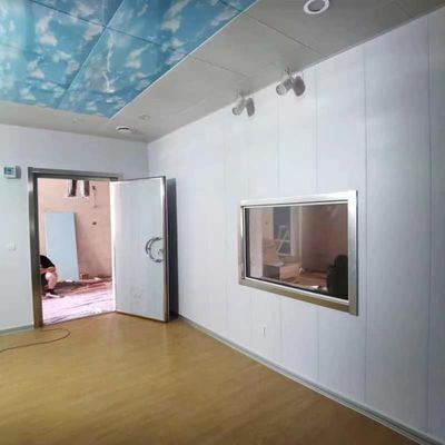 Good price UL90 1.5 Tesla MRI Shielding Doors Magnetic Gasket Barrier Free Retractable Screen Door online