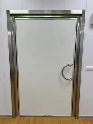 Good price 1.5 T Shielded Doors Powder Coated 2 Inches Steel MRI Room Door For Facilities online