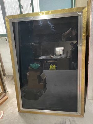 Good price Wall Mounted Shielded Window Silver Aluminum 40dB Radiation Shielding Windows online