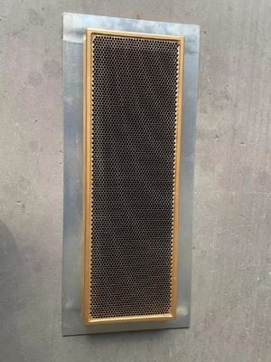 Good price 0.125 Inches Waveguide Window Window Ventilation System 8.2 - 12.4 GHz online