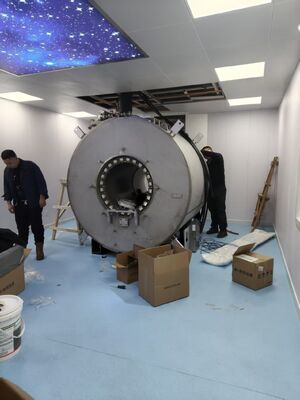 Good price 50 Ohm Input Impedance RF Shielding Room with 100dB Shielding Effectiveness and Filtered Shielded Ventilation System for EMC Testing online