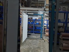 Electric  shielding door